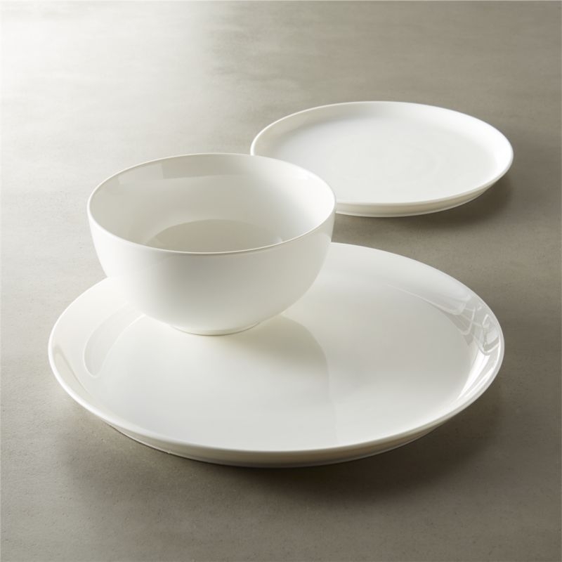 Contact White Soup Bowl - Image 1