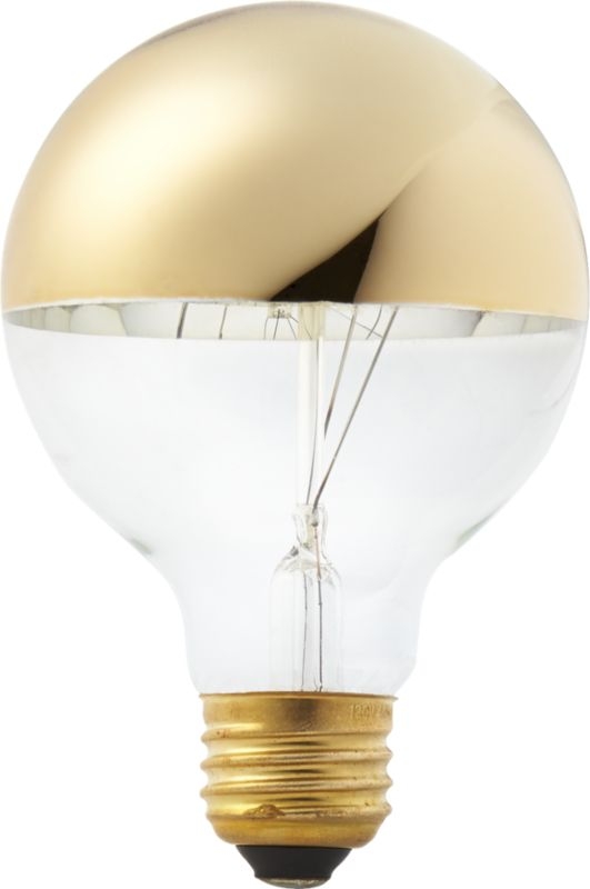 G25 Gold Tipped 40W Light Bulb - Image 1