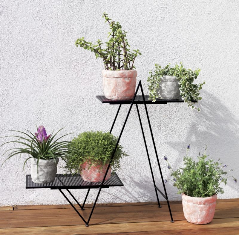 angled plant stand - Image 1
