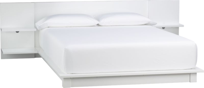 andes white king bed - Image 2