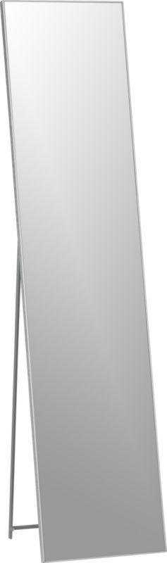 Infinity Standing Silver Floor Length Mirror 16"x69" - Image 3