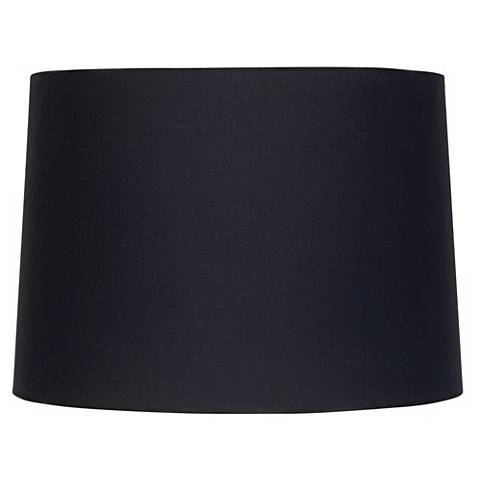 Springcrest Black Fabric Tapered Drum Lamp Shade 11x12x8.5 (Spider) - Image 0