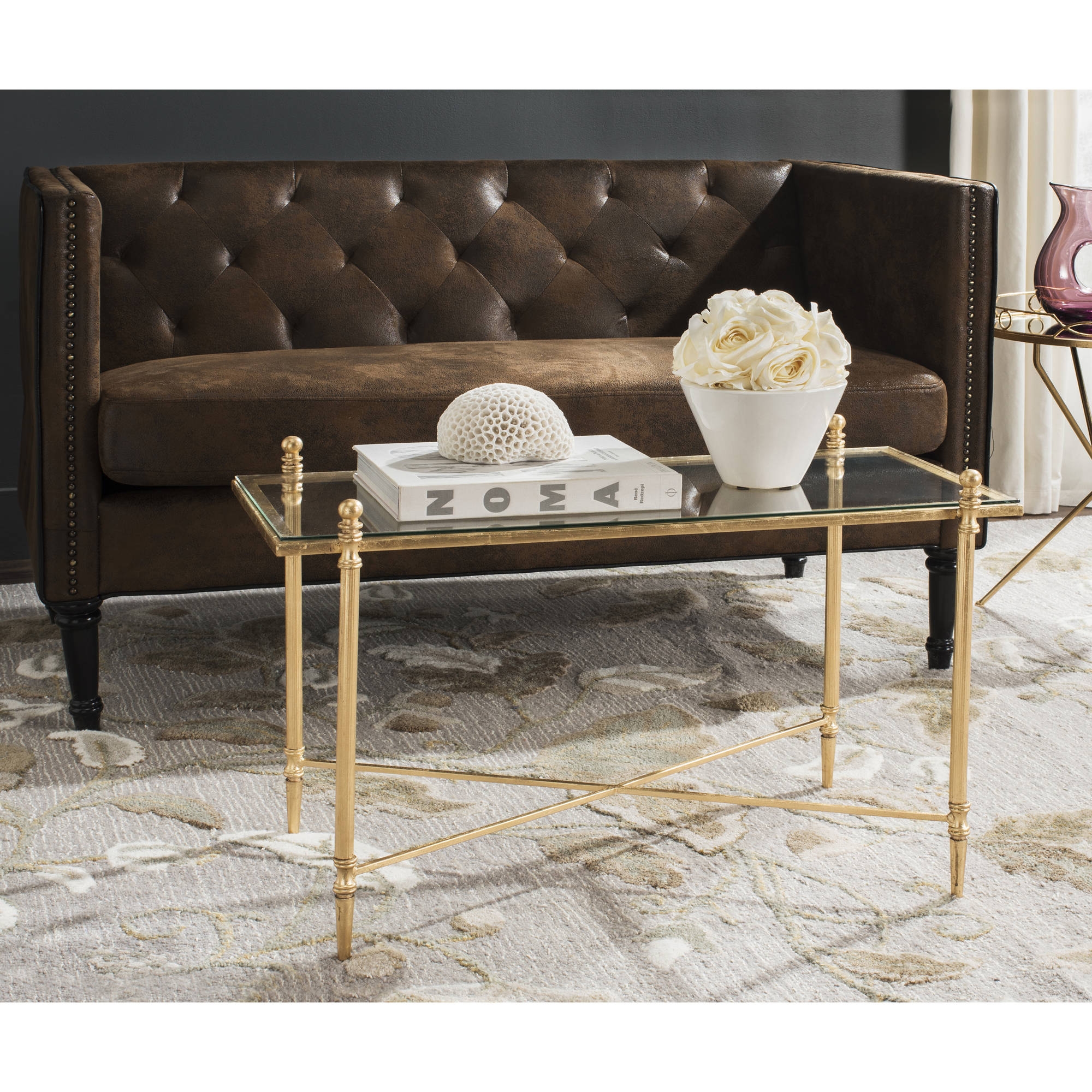 Tait Coffee Table - Antique Gold - Arlo Home - Image 2