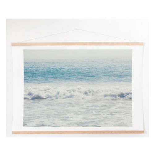 MALIBU WAVES Art Print And Hanger - Image 0