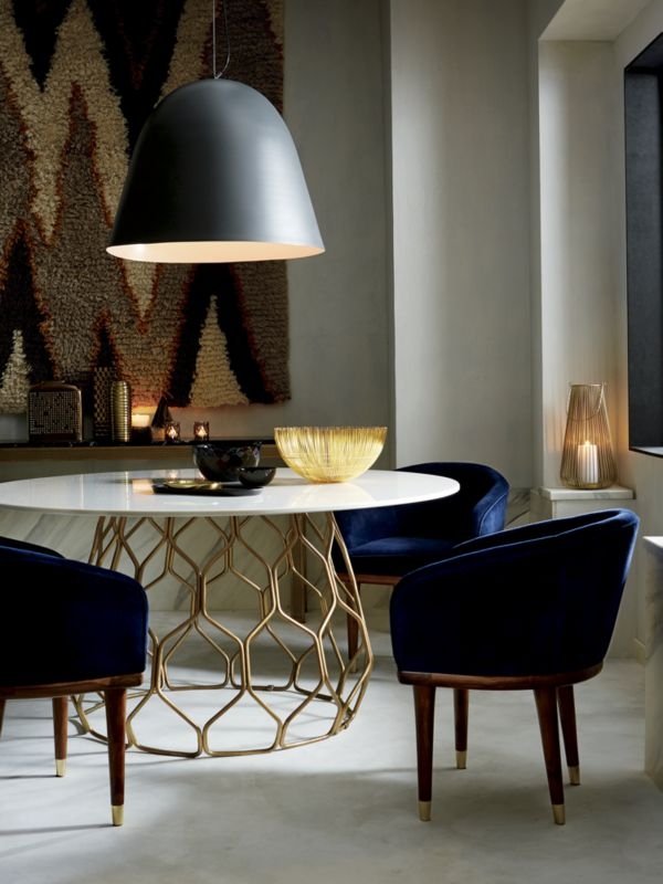 soleil large brass wire bowl - Image 1