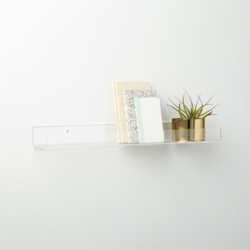 Acrylic wall shelf 48" - Image 6