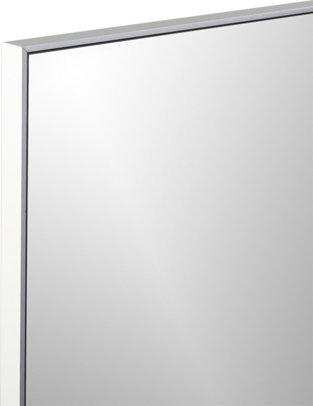 Infinity Silver Rectangular Wall Mirror 24"x36" - Image 3