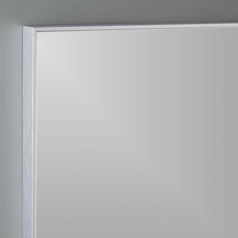 Infinity Silver Rectangular Wall Mirror 24"x36" - Image 4