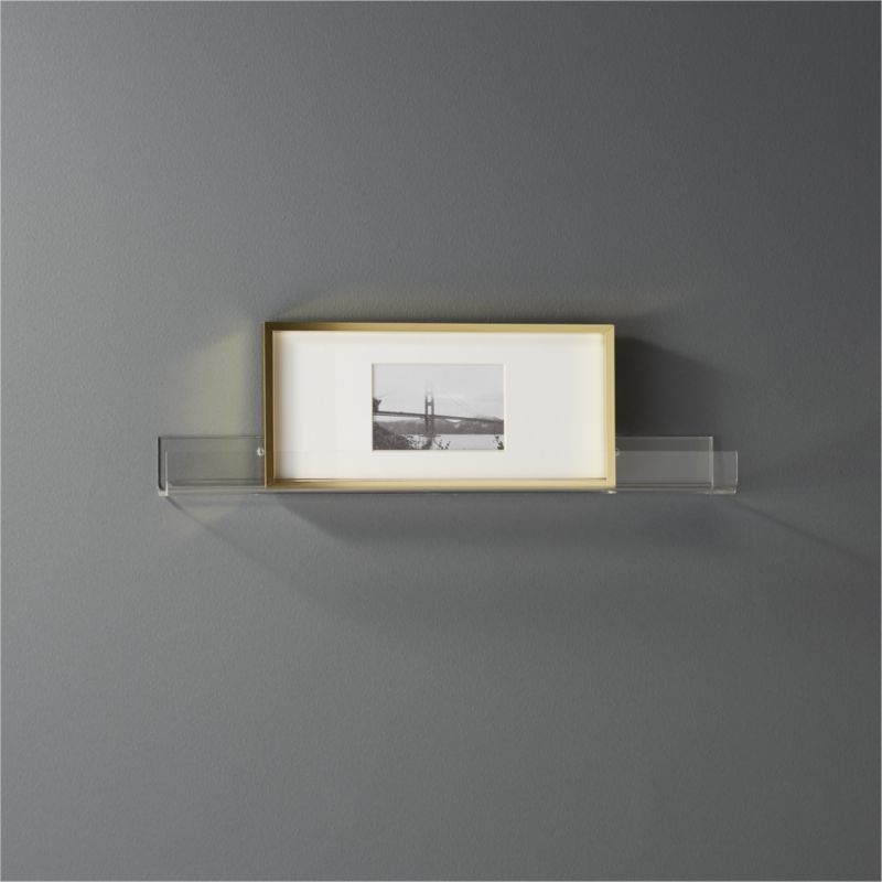 acrylic wall shelf 24" - Image 5