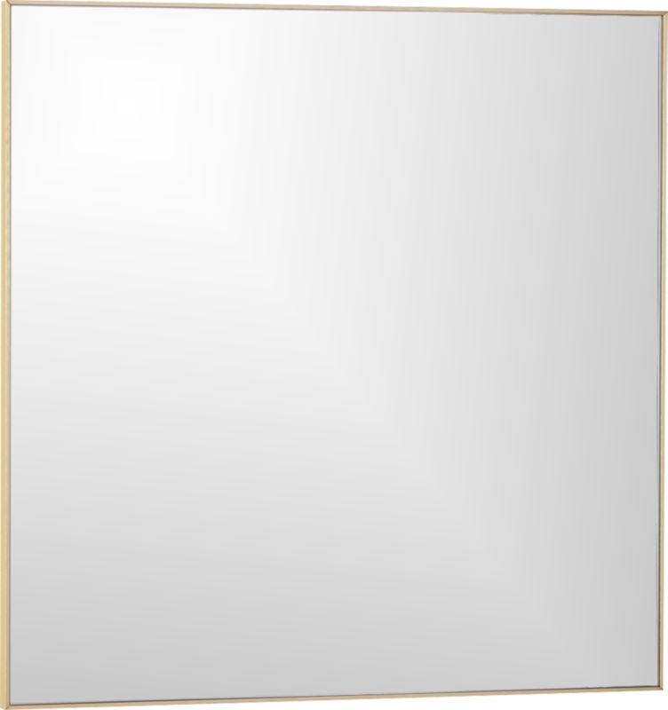 INFINITY COPPER 31" SQUARE WALL MIRROR - Image 3