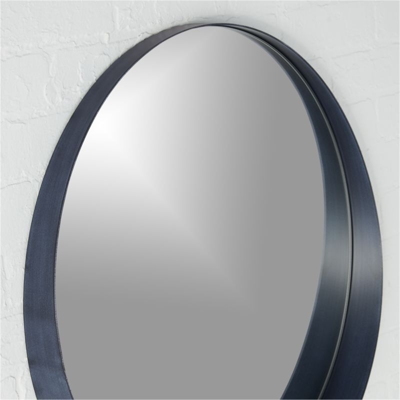 "crescent 24.25"" round wall mirror" - Image 3