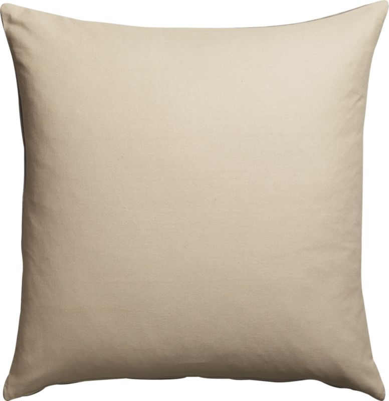 "23"" leisure grey pillow with down-alternative insert" - Image 3