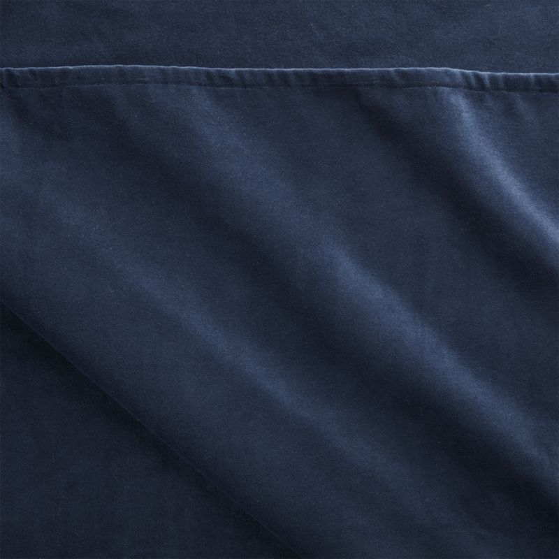 velvet navy curtain panel 48"x96" - Image 6