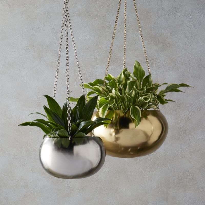 raj gold hanging planter - Image 3