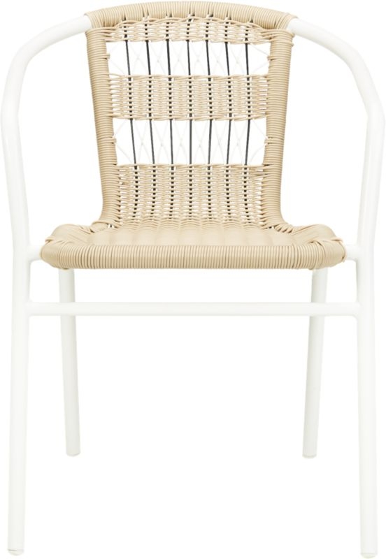 Rex Open Weave Outdoor Armchair - Image 3