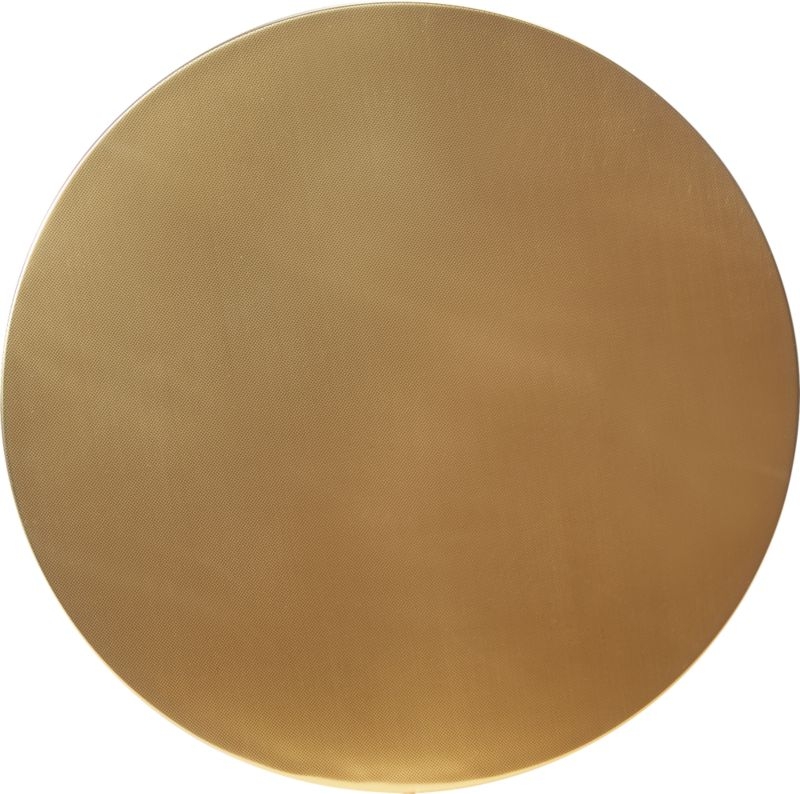 watermark brass bistro table - Image 3