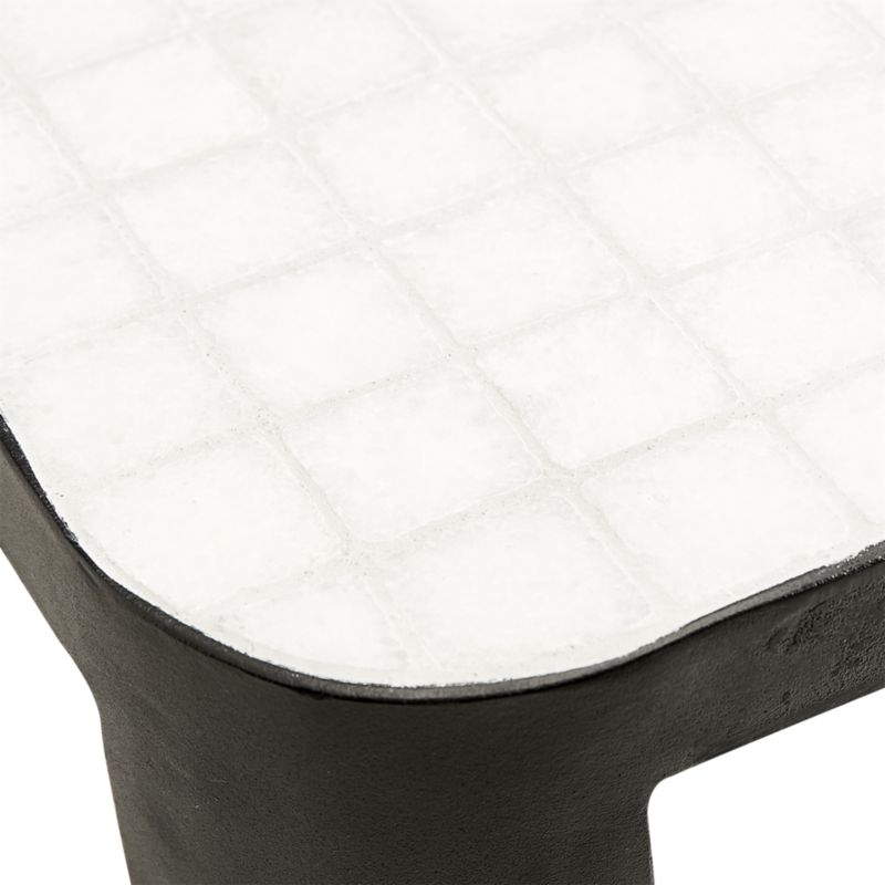 thapsus white marble tile coffee table - Image 6
