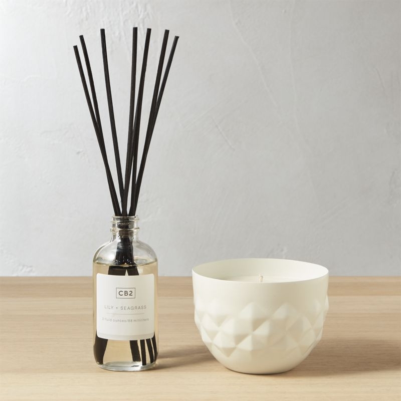 lily and seagrass reed diffuser - Image 2