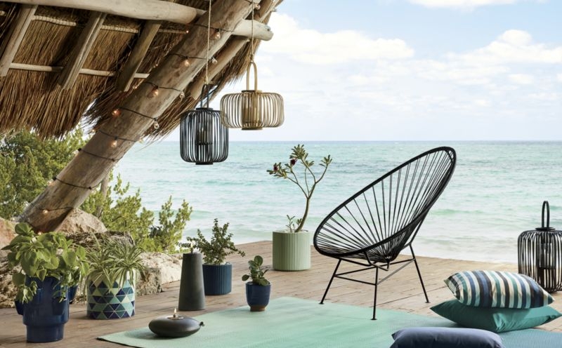 Acapulco Black Outdoor Chair - Image 2