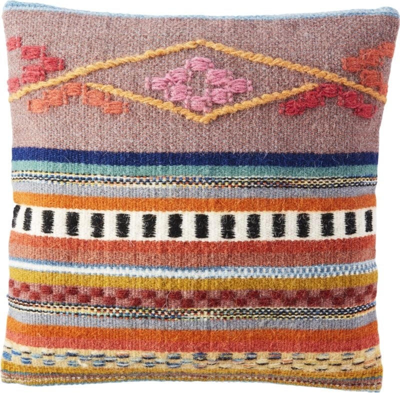 cusco pillow with down-alternative insert / 16" x 16" - Image 0