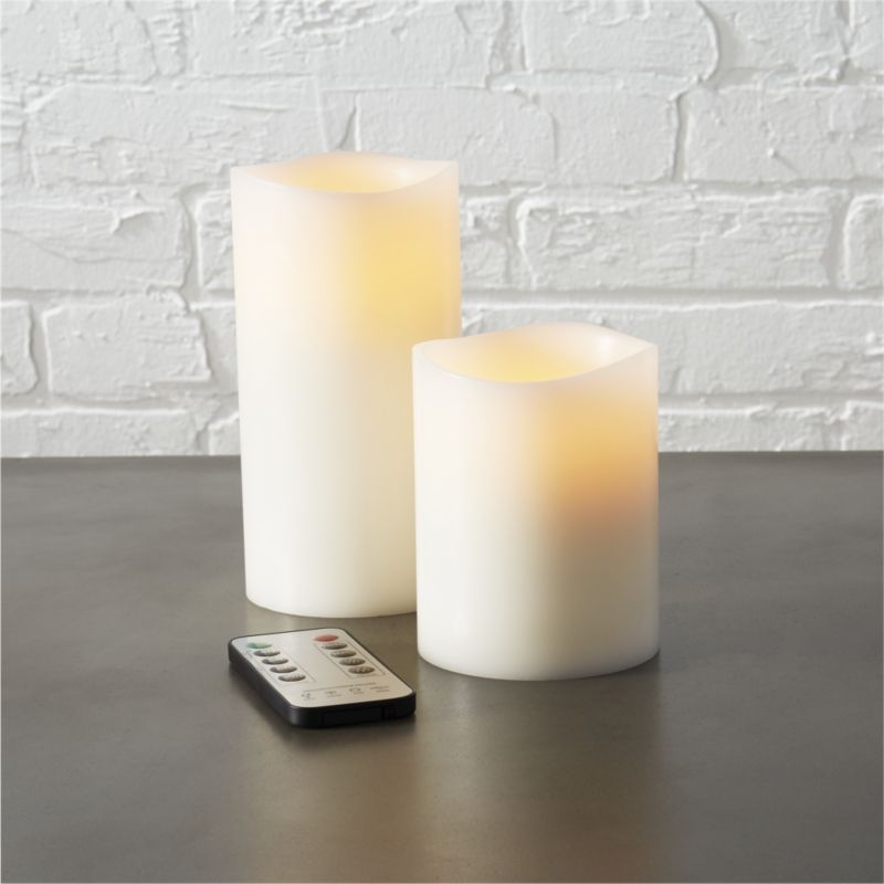"flameless 3""x4"" LED pillar candle" - Image 4