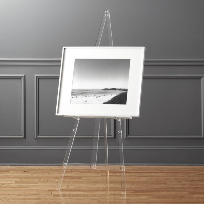 Modern Clear Acrylic Tripod Easel - Image 5