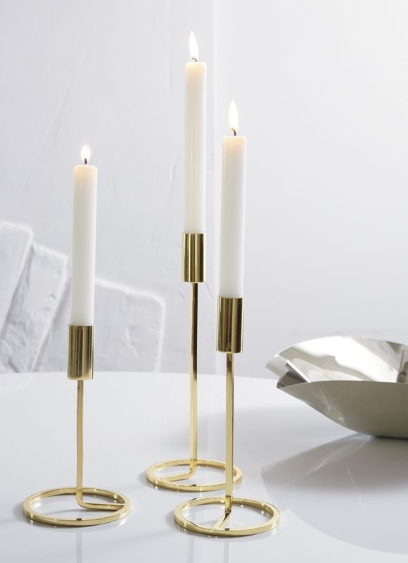 3-piece roundabout taper candle holder set - Image 3