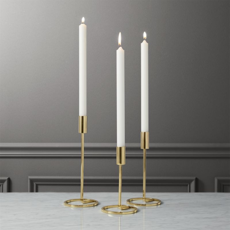3-piece roundabout taper candle holder set - Image 6