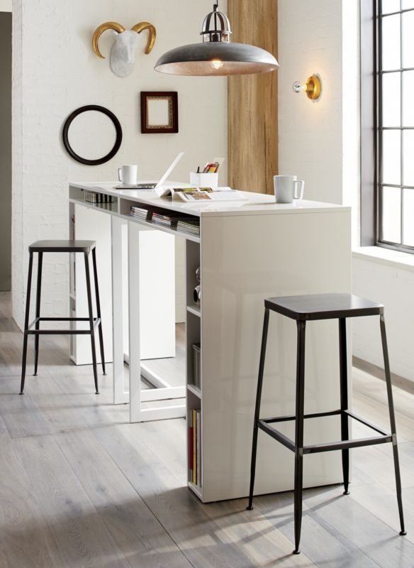 "flint steel 24"" counter stool" - Image 3