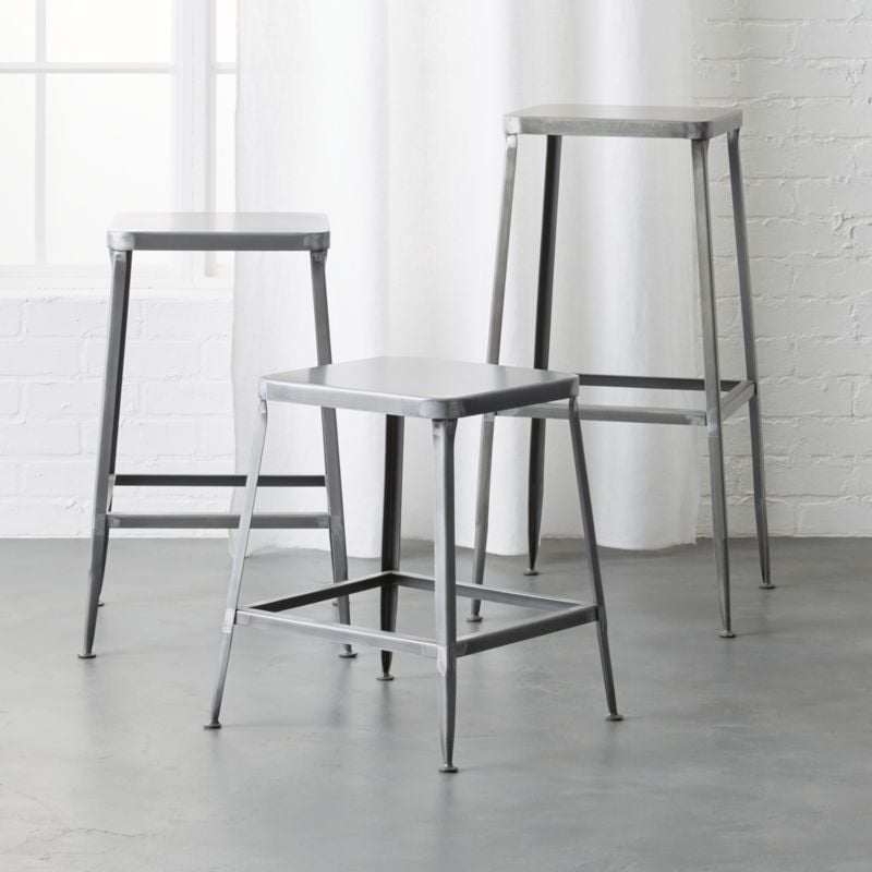 "flint steel 24"" counter stool" - Image 5