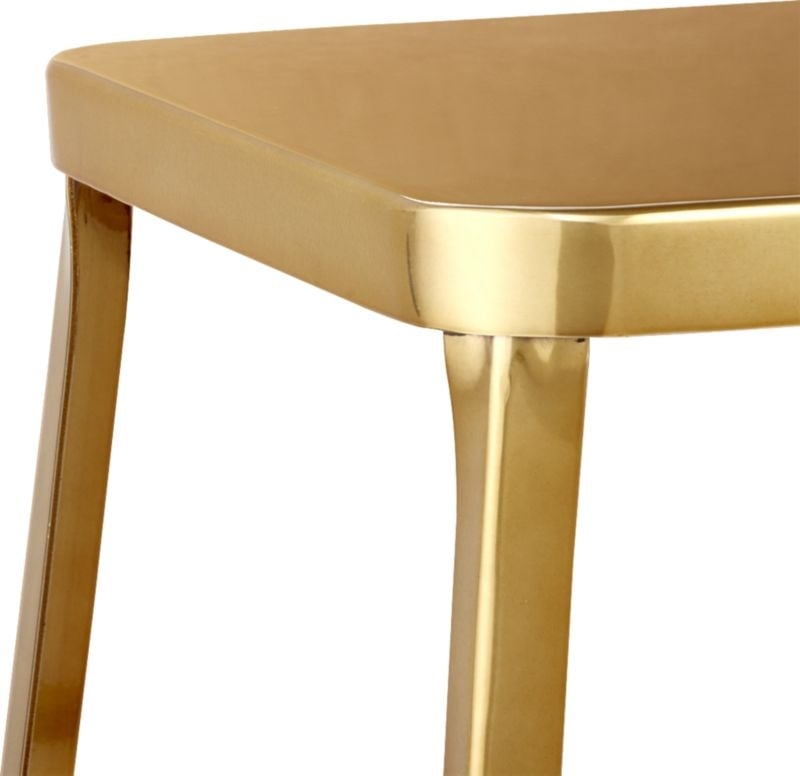 flint gold 30" bar stool - Image 5