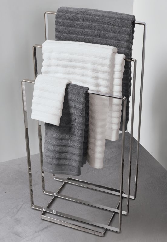 channel white cotton bath towel - Image 3