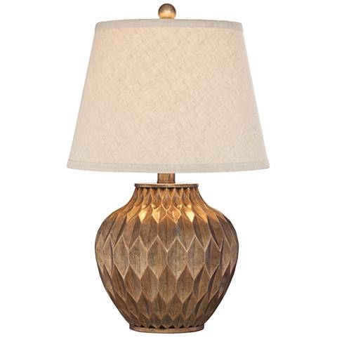 360 Lighting Buckhead 22" High Bronze Accent Urn Table Lamp - Image 0