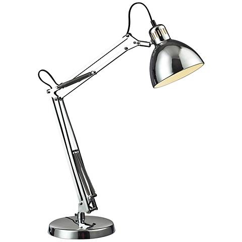 Dimond Ingleside Chrome Desk Lamp - Image 0