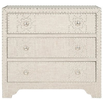 Gordy 3 Drawer Chest - Grey - Arlo Home - Image 0