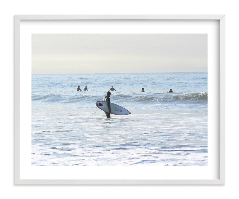 Early Morning Surfer, Venice Beach - 20" x 16" - Image 0