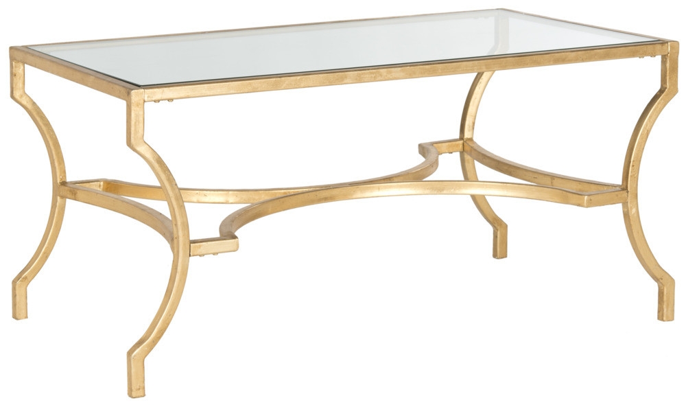 Alphonse Coffee Table - Gold - Arlo Home - Image 0