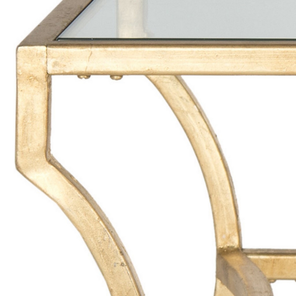 Alphonse Coffee Table - Gold - Arlo Home - Image 2