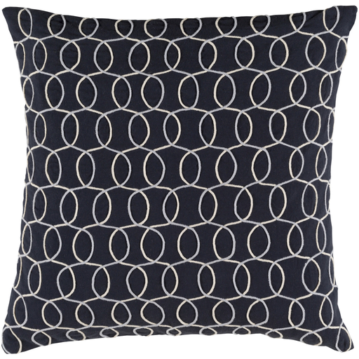 Solid Bold II Throw Pillow, 18" x 18", with down insert - Image 1