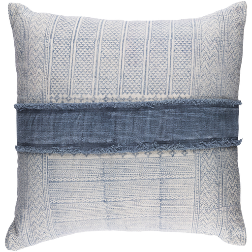 Mara Pillow, 30" x 30", Navy - Image 0
