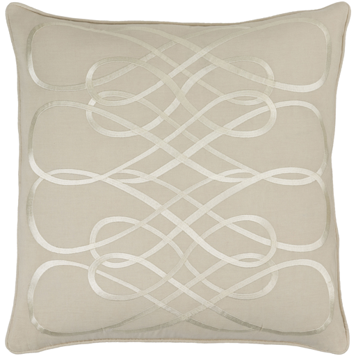 Leah LAH-004 20"L x 20"W Down Filled Pillow - Image 1