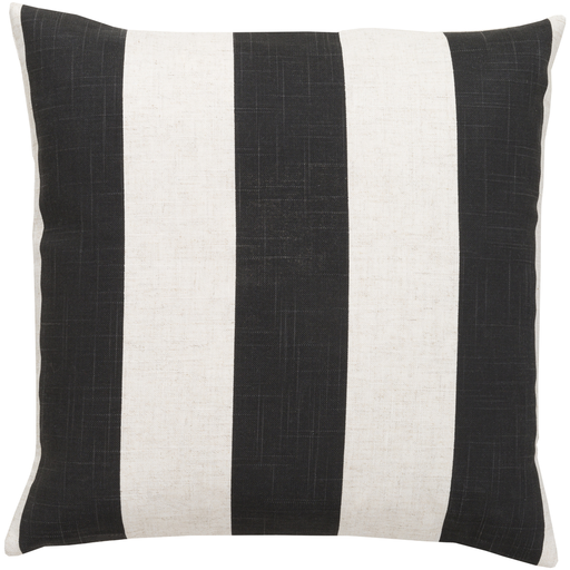 Simple Stripe JS-009 18"L x 18"W Polyester Filled Pillow - Image 1