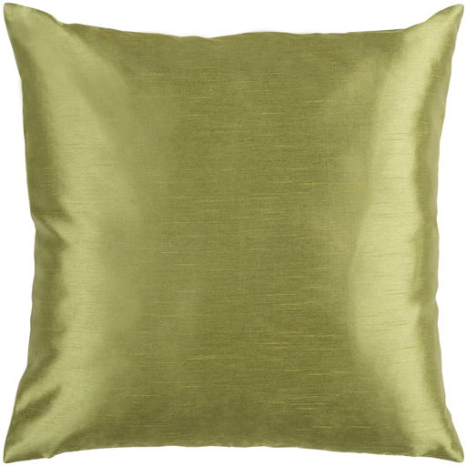 Solid Luxe Throw Pillow, 18" x 18", with down insert - Image 1