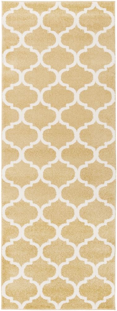 Horizon Beige Indoor 7'3" x 2'8" Machine Woven Rug - Image 1