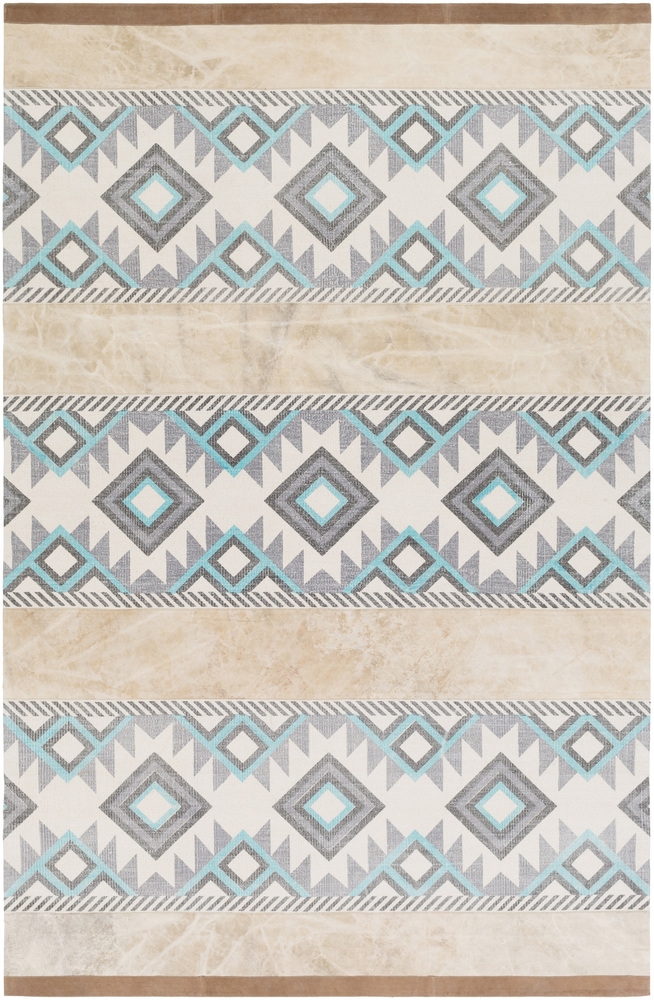 Lasso Gray Indoor 6'6" x 8'8" Handmade Rug - Image 1