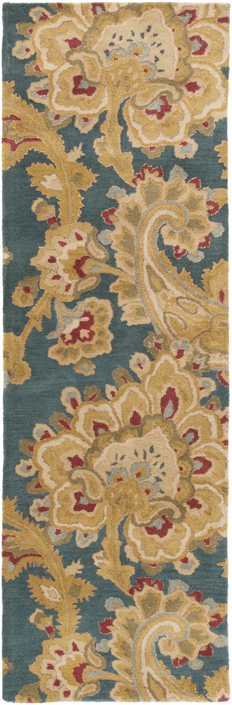 Sea Beige Indoor 2'6" x 8' Handmade Rug - Image 1