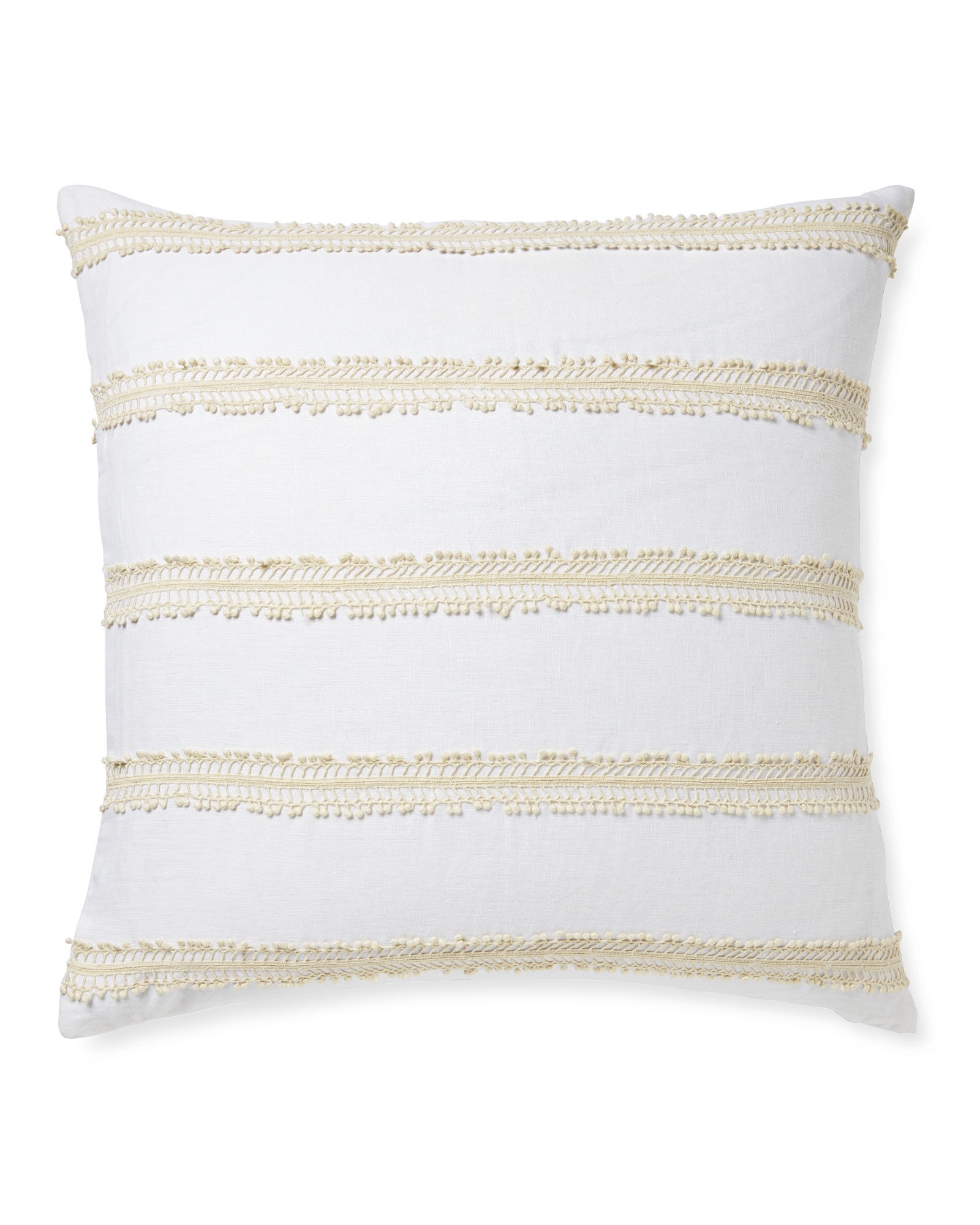 Sevilla Pillow Cover: White/Ivory - Image 0