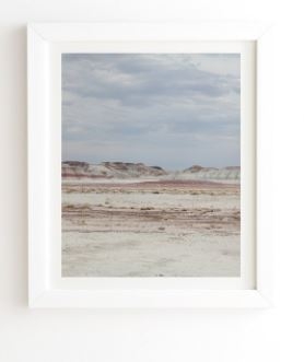 Painted Desert Framed Art Print, 14 x 16.5  Basic White Frame (With Frame, 9" X 10.5") - Image 0