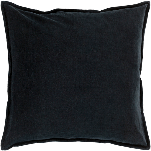 Gabrielle Pillow, 20"x 20", Black - Image 1