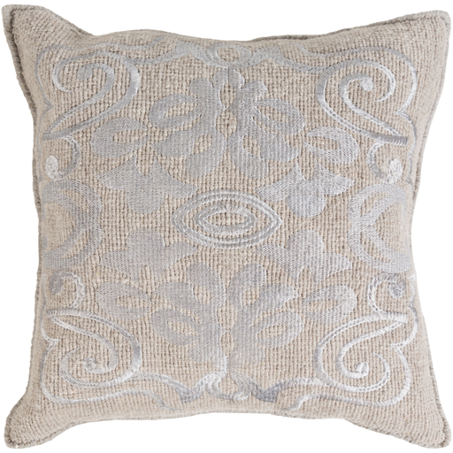 Adeline Throw Pillow, 22" x 22", with down insert - Image 1